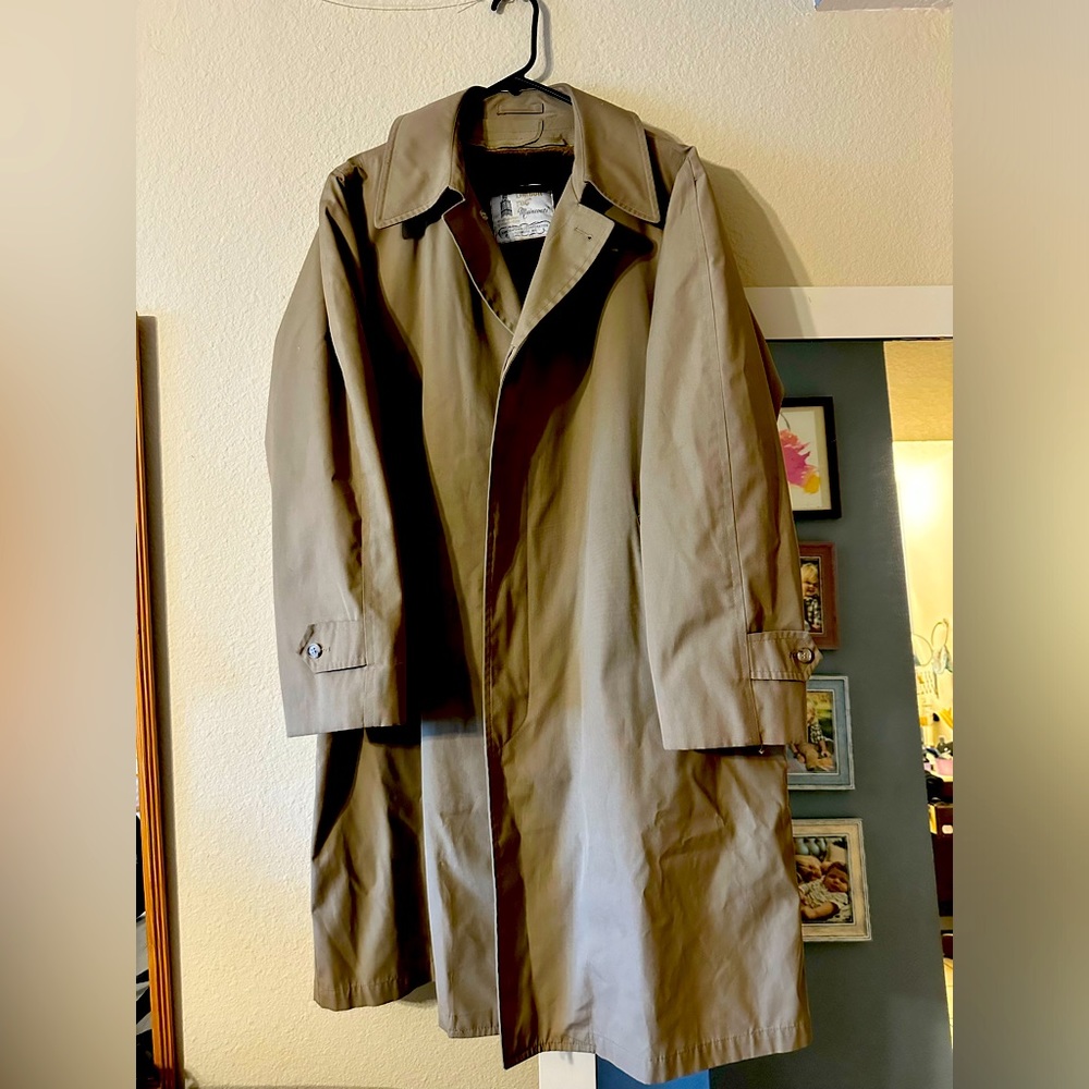 London Fog rain coat
